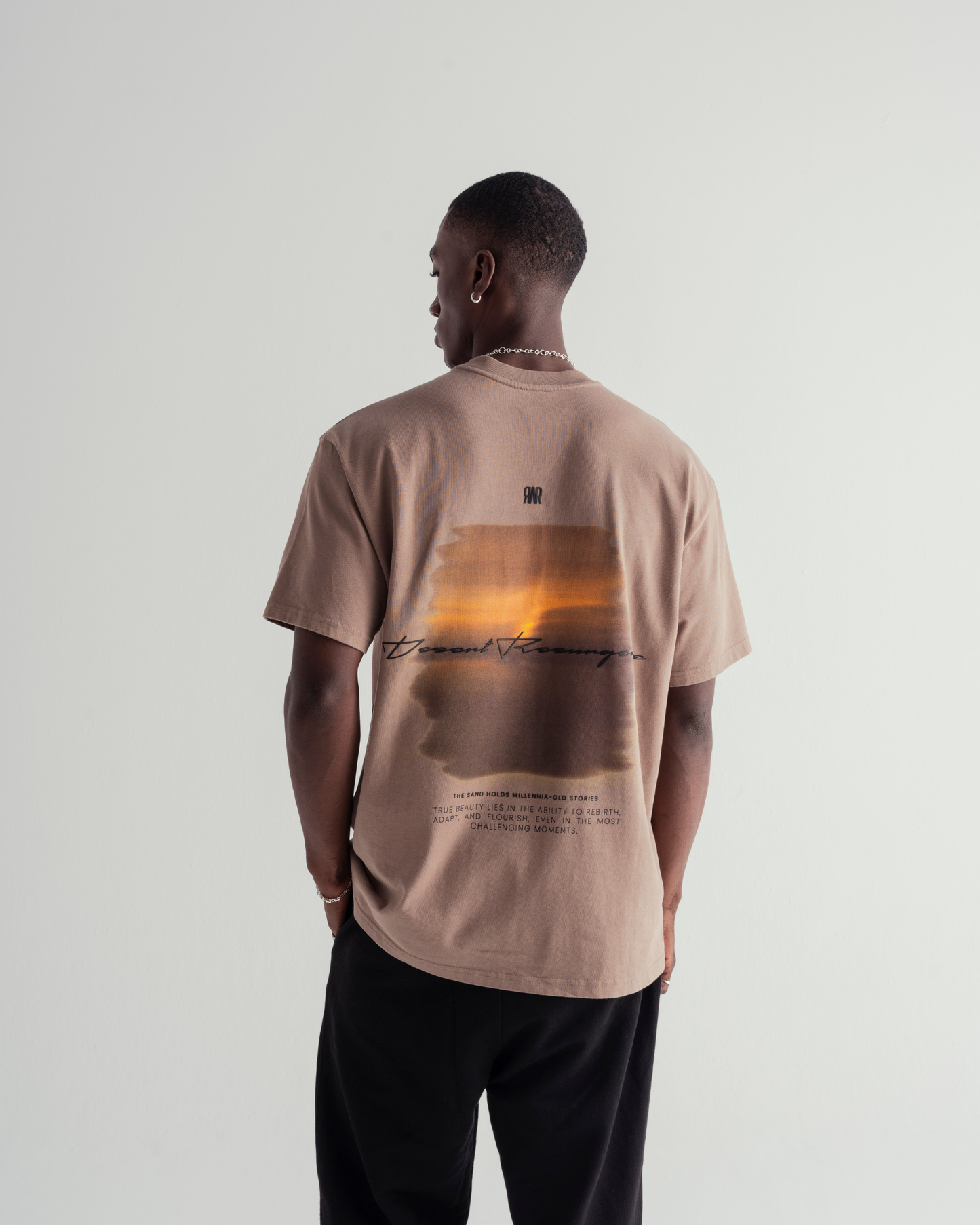 Sunset - T-shirt - taupe