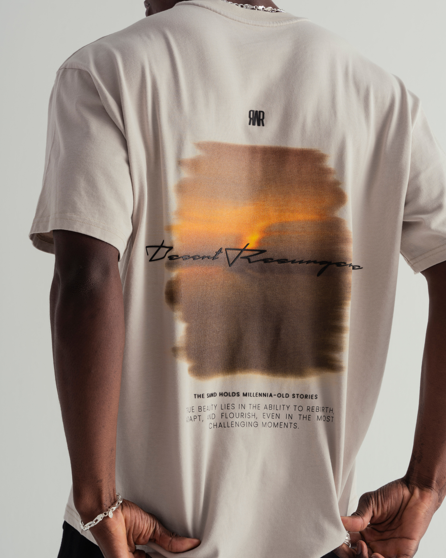 Sunset - T-shirt - silver