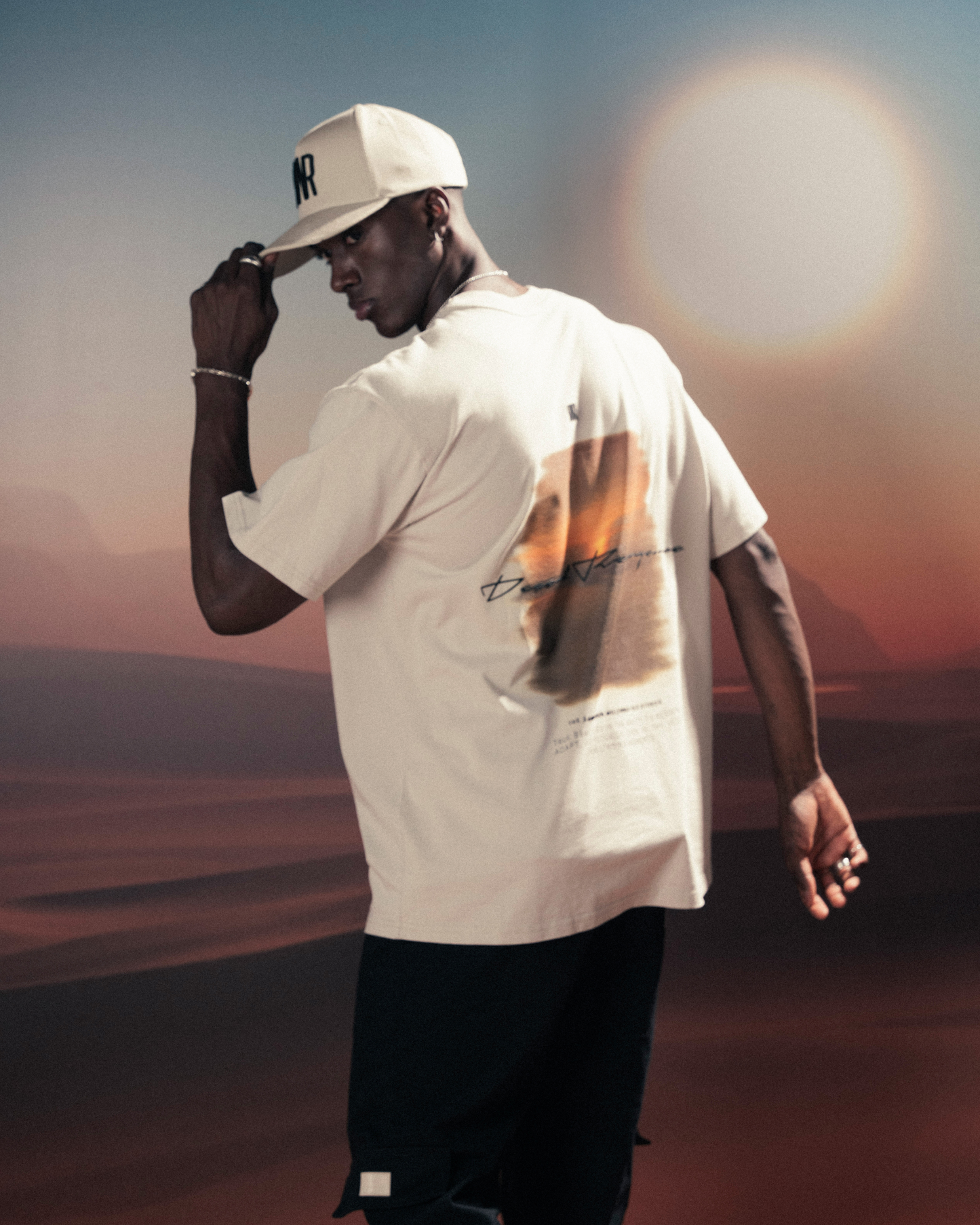 Sunset - T-shirt - silver