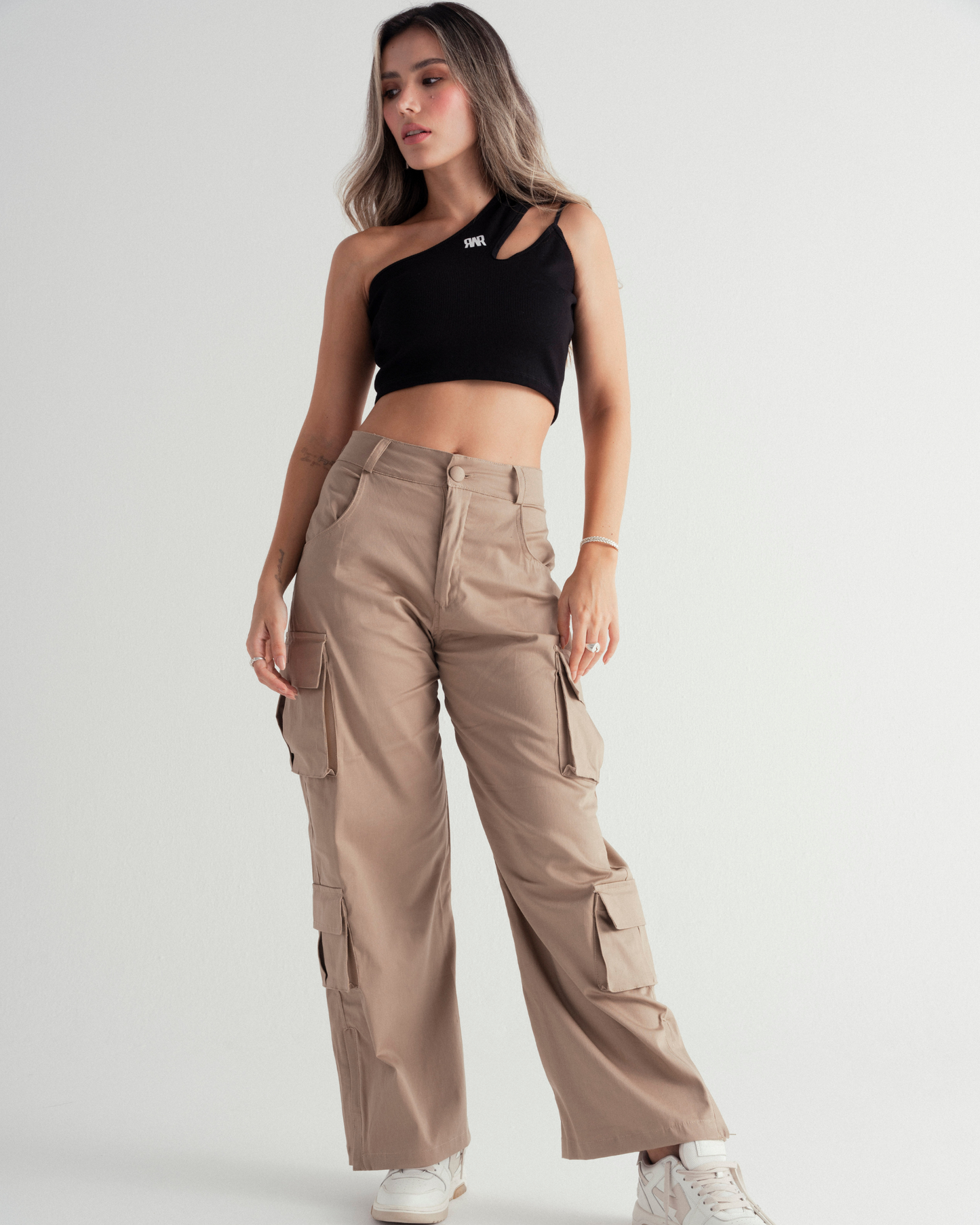 Gabardine - Cargo pants