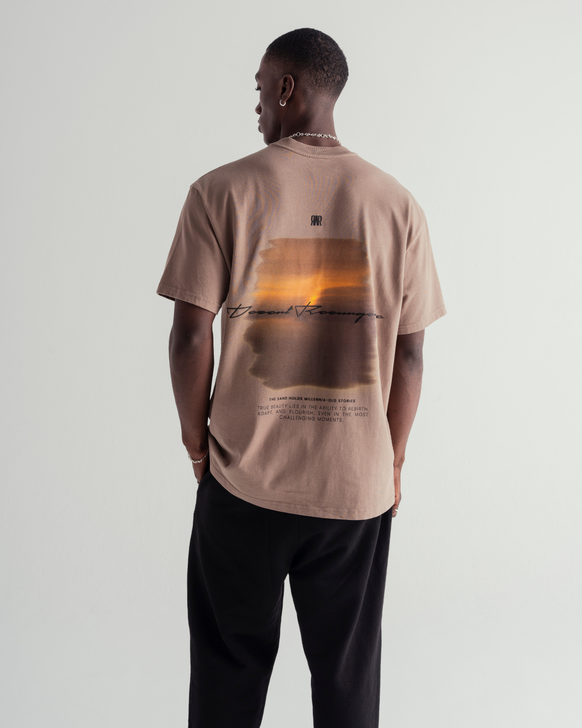 Sunset - T-shirt - taupe